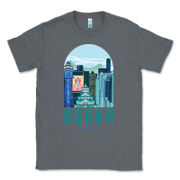 Charcoal Heather Osaka Japan Classic Tee - artisFamous