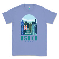 Colony Blue Osaka Japan Classic Tee - artisFamous