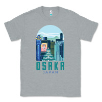 Heather Grey Osaka Japan Classic Tee - artisFamous