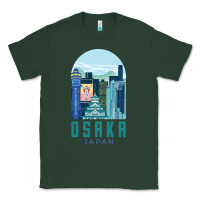 Sports Green Osaka Japan Classic Tee - artisFamous