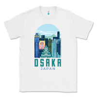White Osaka Japan Classic Tee - artisFamous