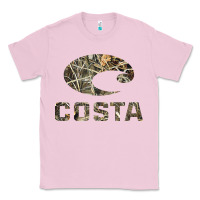 Bubblegum Pink costa del mar Classic Tee - artisFamous