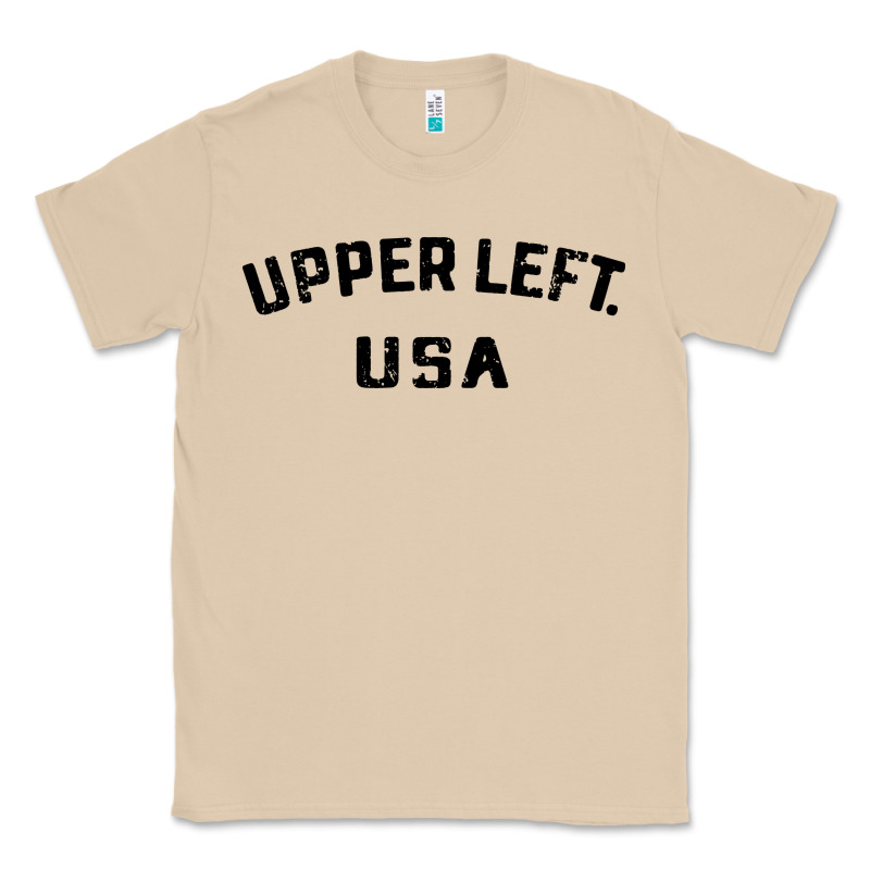 Upper Left Usa Classic Tee by artisFamous | Teevron