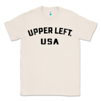 Natural upper left usa Classic Tee - artisFamous