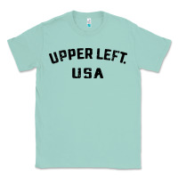 Seafoam upper left usa Classic Tee - artisFamous