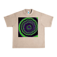 French Oak halloween tie dye pattern black Urban Heavy Tee - RanaPortraitStore