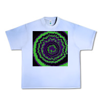 Grape Ice halloween tie dye pattern black Urban Heavy Tee - RanaPortraitStore