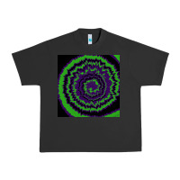 Pigment Black halloween tie dye pattern black Urban Heavy Tee - RanaPortraitStore