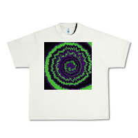 Pistachio halloween tie dye pattern black Urban Heavy Tee - RanaPortraitStore