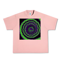 Salmon halloween tie dye pattern black Urban Heavy Tee - RanaPortraitStore