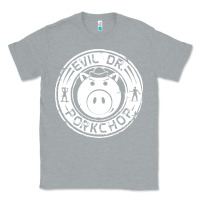 Heather Grey evil dr porkchop Classic Tee - artisFamous
