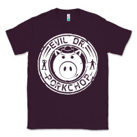 Plum evil dr porkchop Classic Tee - artisFamous
