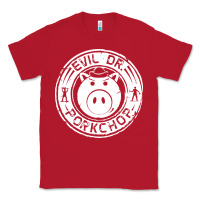 Red evil dr porkchop Classic Tee - artisFamous