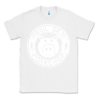 White evil dr porkchop Classic Tee - artisFamous