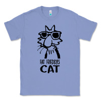 Colony Blue fat freddys cat Classic Tee - artisFamous