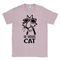 Lilac fat freddys cat Classic Tee - artisFamous