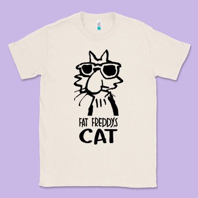 Fat Freddys Cat Classic Tee Designed By Artisfamous