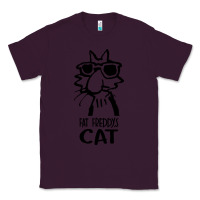 Plum fat freddys cat Classic Tee - artisFamous