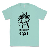 Seafoam fat freddys cat Classic Tee - artisFamous