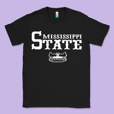 Mississippi State Champs Classic Tee Designed By Artisfamous
