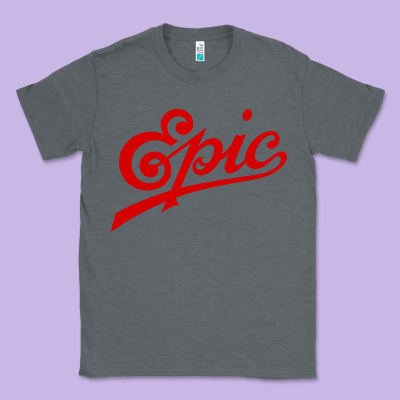 Epic Records Classic Tee Designed By Artisfamous