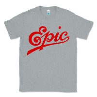 Heather Grey epic records Classic Tee - artisFamous
