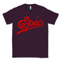 Plum epic records Classic Tee - artisFamous