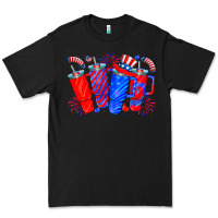 Black american obsessive cup Premium Tee - CowhideDigitalArt