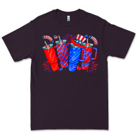 Plum american obsessive cup Premium Tee - CowhideDigitalArt