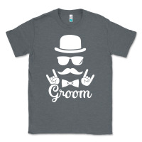 Charcoal Heather groom bachelor party Classic Tee - artisFamous