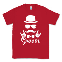 Red groom bachelor party Classic Tee - artisFamous