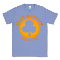 Colony Blue silver shamrock novelties Classic Tee - artisFamous