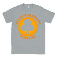 Heather Grey silver shamrock novelties Classic Tee - artisFamous