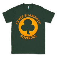 Sports Green silver shamrock novelties Classic Tee - artisFamous