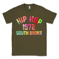 Army Green hip hop 1972 south bronx Classic Tee - artisFamous