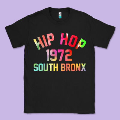 Hip Hop 1972 South Bronx Classic Tee Designed By Artisfamous
