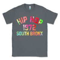 Charcoal Heather hip hop 1972 south bronx Classic Tee - artisFamous