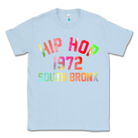 Dusty Blue hip hop 1972 south bronx Classic Tee - artisFamous