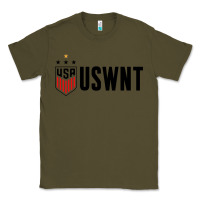 Army Green uswnt Classic Tee - artisFamous