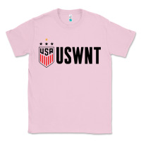 Bubblegum Pink uswnt Classic Tee - artisFamous