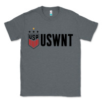 Charcoal Heather uswnt Classic Tee - artisFamous