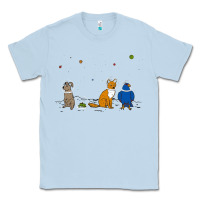 Dusty Blue do a barrel roll! Classic Tee - artisFamous