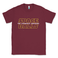 Burgundy spaceballs the schwartz awakens Classic Tee - artisFamous