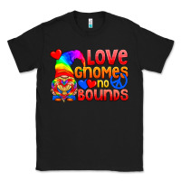Black Love Gnomes No Bounds Classic Tee - BundleAndBundleShop