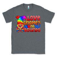 Charcoal Heather Love Gnomes No Bounds Classic Tee - BundleAndBundleShop