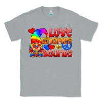 Heather Grey Love Gnomes No Bounds Classic Tee - BundleAndBundleShop
