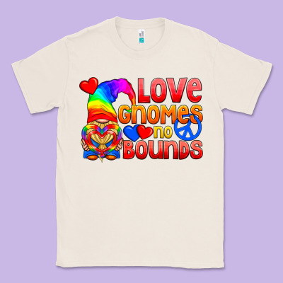 Love Gnomes No Bounds Classic Tee Designed By Bundleandbundleshop