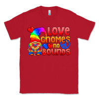 Red Love Gnomes No Bounds Classic Tee - BundleAndBundleShop