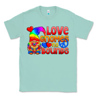 Seafoam Love Gnomes No Bounds Classic Tee - BundleAndBundleShop