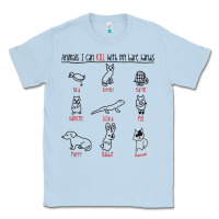 Dusty Blue animals i can kill with my bare hands Classic Tee - artisFamous